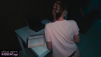 Stepbrother Uses Porn As A Solution For 18-Year-Old Sister'S Virginity