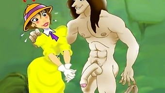 Tarzan And Teenage Jane Engage In Intense Group Sex In A Hardcore Anime Hentai Video