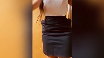 A College Professor Records And Sends A Steamy Video To Her Male Student