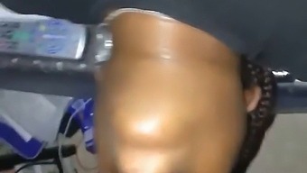 A Short-Stature Woman With A Large Butt Enters My Home Secretly