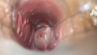 Intense Orgasm Captured Within The Vagina'S Depths
