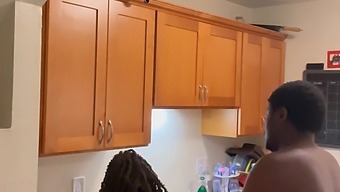 Husband Makes Wife Bend Over For Not Cooking Dinner