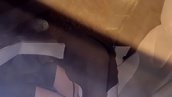 A Young Woman Who Is Unfaithful To Her Husband Has Sex With A Stranger In A Car While Her Husband Watches.